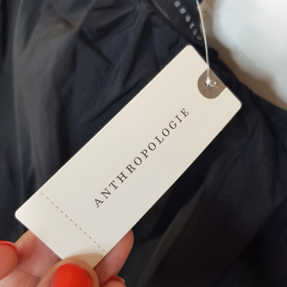 Endless Rose Anthropologie Tiered Mini Dress Medium UK 12 Black Ruffle Party NWT - Picture 7 of 15